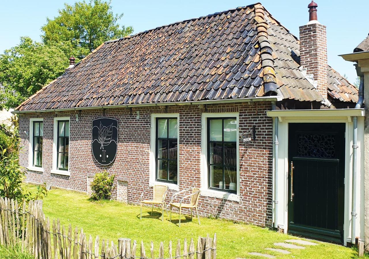 Fakansjehus Sfeervol Met Fijne Tuin Jirnsum Esterno foto